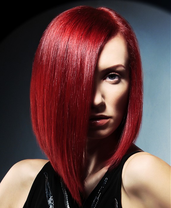 Jamison Shaw medium Red Hairstyles